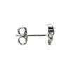 Pair Small 9mm wide Solid 925 Sterling Silver Dachshund Dog Ear Studs
