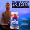 (1 Pack) Macho Power Gummies for Men - MachoPower Male Performance Gummies