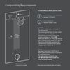 Moen N207H0CH Spa Shower Handheld, Chrome/White