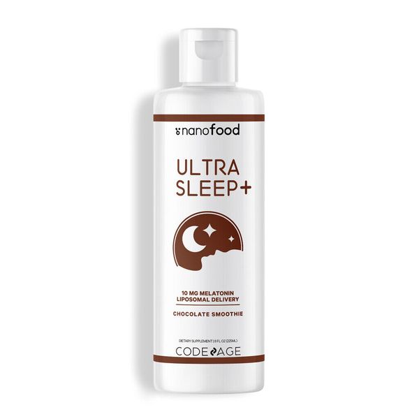 Codeage Liposomal Ultra Sleep Melatonin Liquid Drops Adult Supplement Nanofood