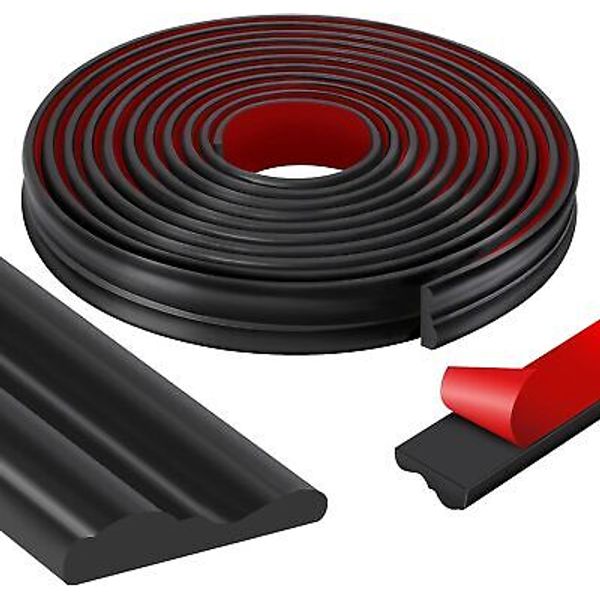 moonoom 20 Ft x 1.6'' Wall Decoration Molding Trim, Black 1.6inch,