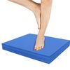 Balance Pad TPE Non-slip Yoga Mat Plank Training Elbow Cushion and Core Workout Physical Ankle Knee Rehabilitation Therapy, Blue, 31x20x6CM