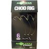 KORDA CHOD RIGS LONG BARBED SIZE 6 - KCR021