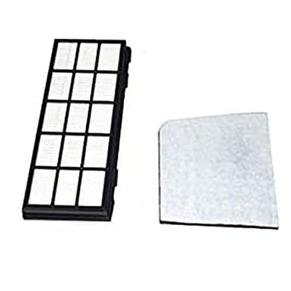 Replacement Part For Carpet Pro Vacuum HEPA & SECONDAY Media Filter Set Fits CPU