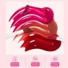 Lip Stain Tint Set, Mini Liquid Lipstick Long Lasting Lip Gloss 2 in 1 Lip and Cheek Tint Stain Hydrating & Moisturizing Waterproof Lip Stain Lip Tint Set for Women (06 Peach)