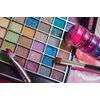 BS-MALL Makeup Eye Brush Set 20 Pcs Eyeshadow Brushes Makeup Brushes Rose Brown