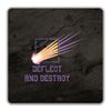 Shopagift Deflect and Destroy Asteroid Survival Plan Funny 2 Pack Coasters - 9cm x 9cm