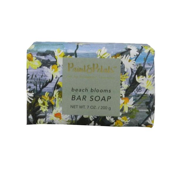 Paint & Petals Beach Blooms Scented Bar Soap 7Oz