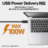 BUFFALO BSUCC4P5A08BK/N USB 4 Gen 3x2 Cable Type CtoC 0.8m Black