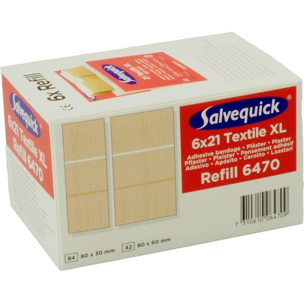 Salve Quick Extra Large Fabric Aster, 6 Refills Pack of 21