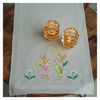 Vervaco Easter Bunny Table Runner Kit, Multi-Coloured, 40 x 100 cm