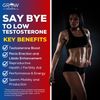 Grow Factor Test X60 Boost, Testosterone Booster for Men, Testosteron Pills