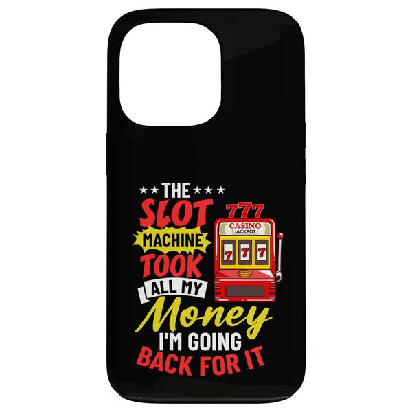 iPhone 13 Pro Slot Machine Funny Playing Casino Game Case