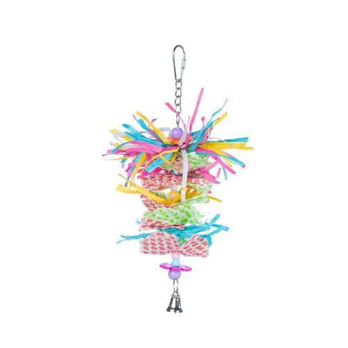 Pervue Pet Products Sound & Movement Miami Frost Bird Toy 62674
