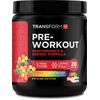 TransformHQ Pre-Workout (Rainbow Splash) 28 Servings - Perform - Gluten Free