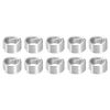 sourcing map 10Pcs Helical Threaded Inserts, M12-1.75x1D 304 Stainless Steel Threaded Socket, Thread Repair Insert for Plastic Wood Thread Repair