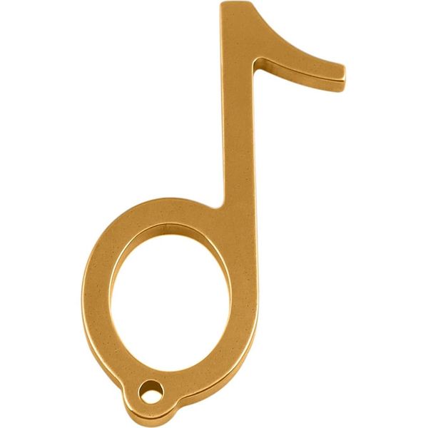 MEPRA NOTA Gold/Antibacterial Door Button Touch Panel Hook Sterilizing Finish Made in Italy
