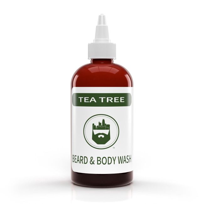 Oak City Beard Co - (Tea Tree Oil) Beard Wash - All Natural - 8oz