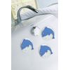 Kleine Wolke Flip/Dolphin - Mini Non-slip Bath Appliques - 4 Pack