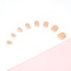 Invogue Honey Nude Square Nails (24 Pieces)