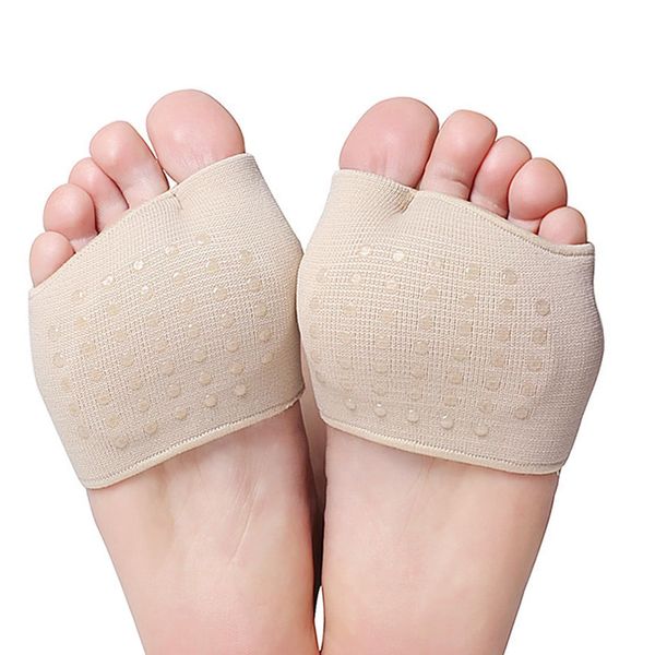 SSKHE Metatarsal Pads,Foot Cushion Pads,Fabric Soft Socks,Metatarsal Sleeve Pads,Gel Sleeves Cushions Pads,relieving forefoot pain blister for men,women relief (L)