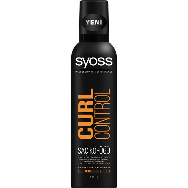 Syoss Styling Syoss Curl Control- Bukle Belirginleştirici Köpük, 250 Ml