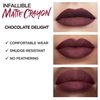 L'Oreal Paris Infallible Matte Lip Crayon, Chocolate Delight (Packaging May Vary)