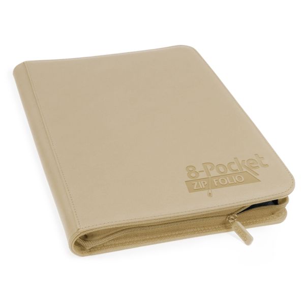 Ultimate Guard 8-Pocket XenoSkin ZipFolio (Sand)
