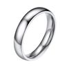 PROSTEEL Stack Ring Stainless Steel 4mm Finger Rings Flat Band