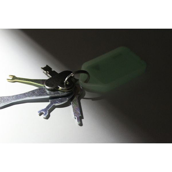 Emergency lighting test keys **Engineers pack** Emergency Light Test Keys X5
