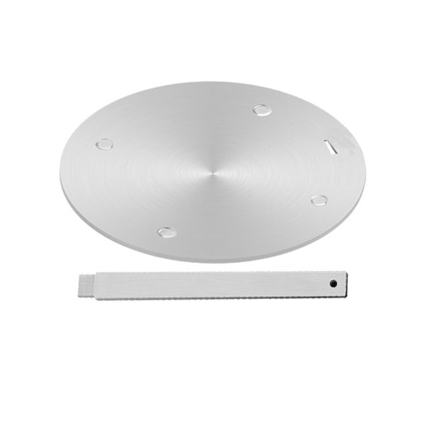 Induction Hob Converter Plate, Lifenergric Induction Adapter Plate, Stainless Steel Heat Diffuser Plate with Detachable Handle for Gas Stove Top 20cm