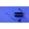 Custom Guitar PARTS - 9 volt / 9v replacement battery holder rounded ends