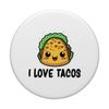Ich liebe Tacos PopSockets mit austauschbarem PopGrip