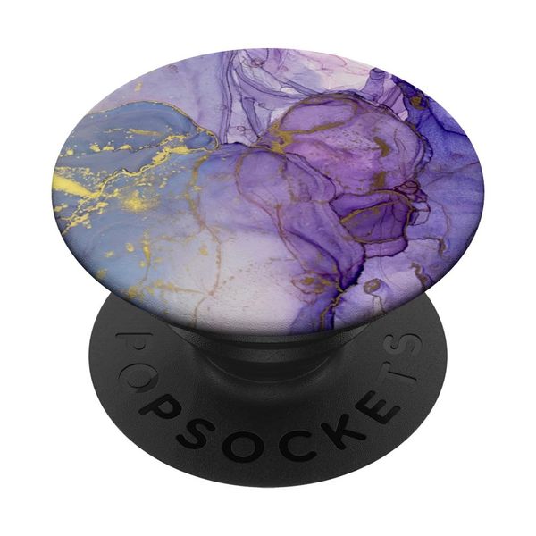 Watercolor Purple Abstract Pattern PopSockets Swappable PopGrip