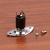 Hapihom Guitar Stereo Plugs, Electric Guitar Endpin Jack Socket Connector Guitar Socket Plug Endpin Plug Guitar Replacement