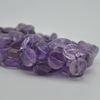 Light Purple Amethyst Disc Coin Beads - 10 Count - Approx 12mm