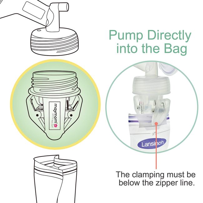 Breast milk storage bags microwave steam Sterilizer bags Formula