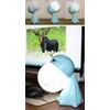 Moose 9" LED Desk Nightlight Touch Control w USB Cable Adjustable Brightness in Nice Gift Package