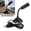1 Pack New USB Mini Desktop Speech Microphone Stand for PC Laptop Computer Notebook Audio Video Clear Sound