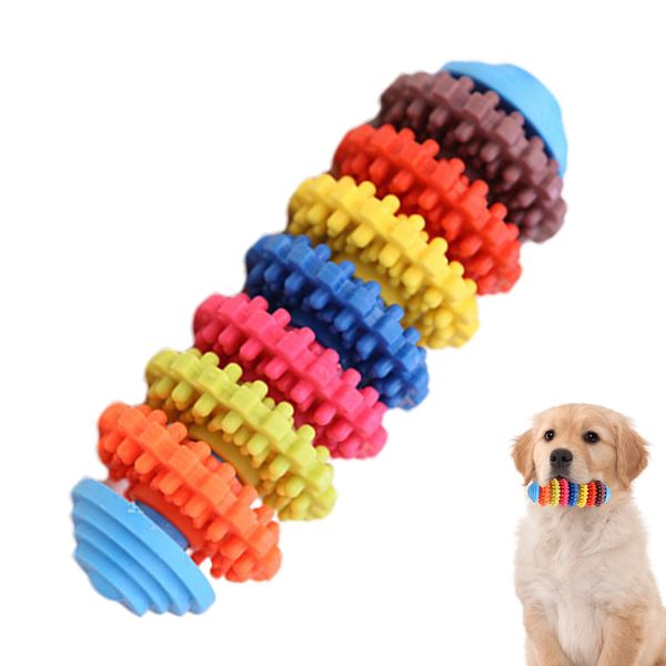 1pc Dog Teething Toy, Durable Pet Teeth Cleaning Toys With Good Elasticity