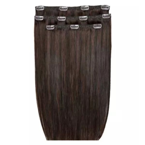 Beauty Works Double Hair Set Hair Extension 18 Inch Dark Chocolate