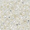 Miyuki Round Seed Bead Size 8/0 22g-tube Silverlined Crystal