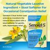 Senokot-S Dual Action Natural Vegetable Laxative Ingredient Plus Stool Softener Tablets, Docusate Sodium, Senna Concentrate, Gentle, Overnight Relief From Occasional Constipation, 10 ct