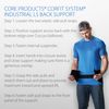 Core Products Corfit Industrial Back Lumbar Brace Support, Black - Small