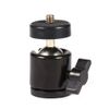 Mini Ball Head, 360° Mini Ball Head Bracket Mount, for 1/4" Camera Tripod & 3/8" Flash Holder