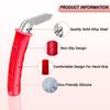 Weigulo Car Door Handle for Elderly 2 Pack, Multifunction Handle, Latch Handle for Seniors and Handicapped Red