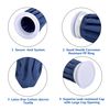 elitehood Ice Cold Pack Reusable Ice Bags Hot Water Bag for Injuries, Hot & Cold Therapy and Pain Relief with Elastic Breathable Support Wrap, 4-Pack, 3 Sizes (6"/9"/11"), (for Hot Therapy is 50-60℃)