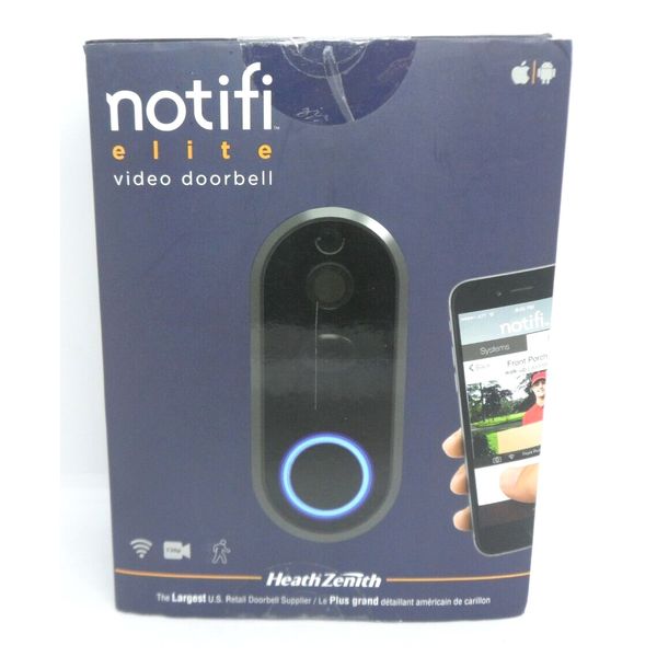 Notifi Elite Video Doorbell-  by heathco LLC  720P Camera