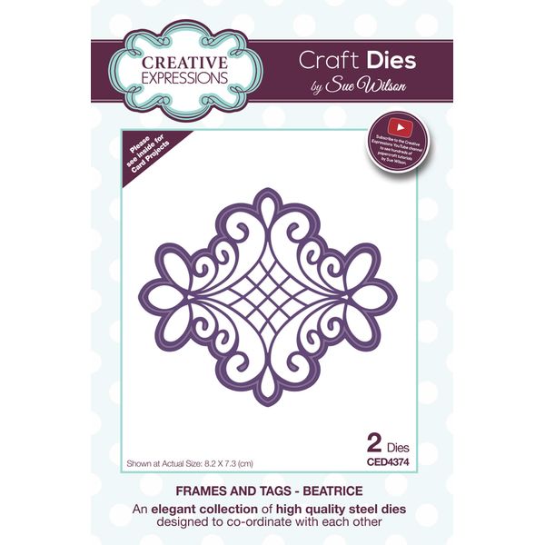 Frames and Tags Collection - Beatrice - Cutting Dies