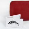 Azeeda 'Orca Whale' Compact/Travel/Pocket Makeup Mirror (CM00011749)